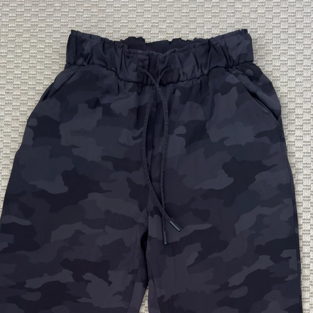 Lululemon Athletica Black Camouflage Joggers